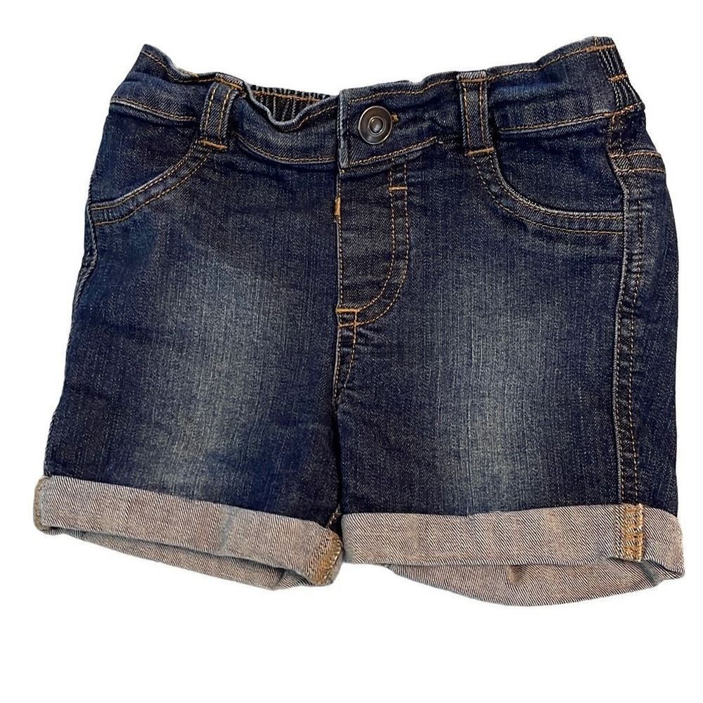 Lightning bug baby denim shorts, size 12 months